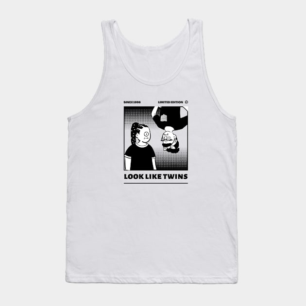 Look Like Twins 6 Tank Top by AlmostMaybeNever